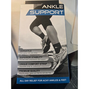 Women's ABIRAM Ankle Support One Size Black Blue